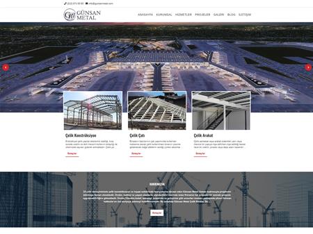 literal web dizayn referans Günsan Metal