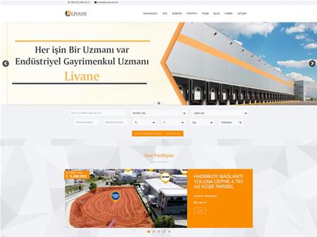 literal web dizayn referans Livane Gayrimenkul